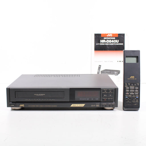 JVC HR-D840U Hi-Fi Stereo VCR Video Cassette Recorder with Original Box-VCRs-SpenCertified-vintage-refurbished-electronics