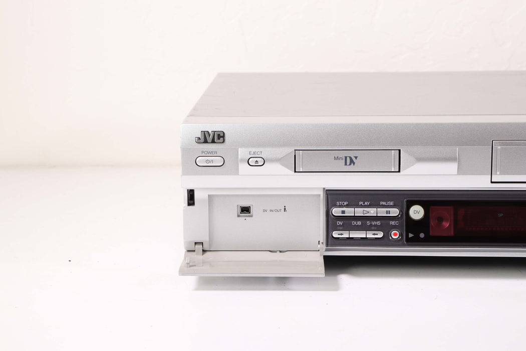 JVC HR-DVS3U MiniDV VHS Player Combination System with S-Video Super VHS Digipure Technology-VCRs-SpenCertified-vintage-refurbished-electronics