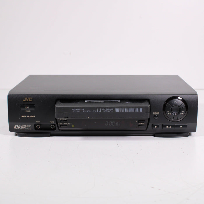 JVC HR-J351EM Multi-System VCR Video Cassette Recorder with NTSC Playback on PAL TV-VCRs-SpenCertified-vintage-refurbished-electronics