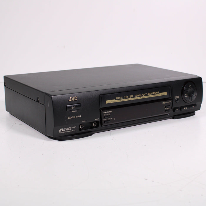 JVC HR-J351EM Multi-System VCR Video Cassette Recorder with NTSC Playback on PAL TV-VCRs-SpenCertified-vintage-refurbished-electronics