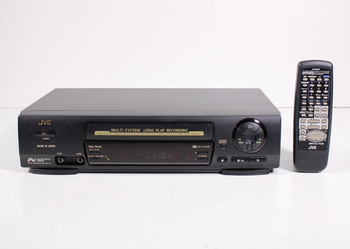 JVC HR-J351EM Multi-System VCR Video Cassette Recorder with NTSC Playback on PAL TV-VCRs-SpenCertified-vintage-refurbished-electronics