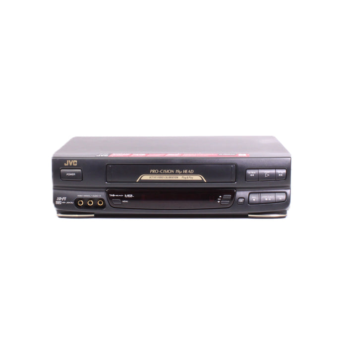 JVC HR-J643U 4-Head Hi-Fi Stereo VCR Video Cassette Recorder-VCRs-SpenCertified-vintage-refurbished-electronics