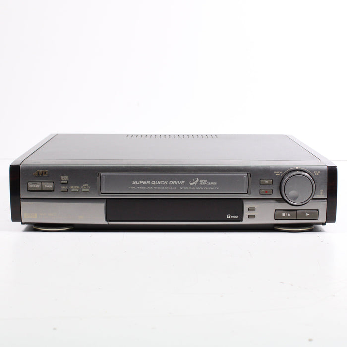 JVC HR-J827MS Super Quick Drive VCR with NTSC Playback on PAL TV-VCRs-SpenCertified-vintage-refurbished-electronics