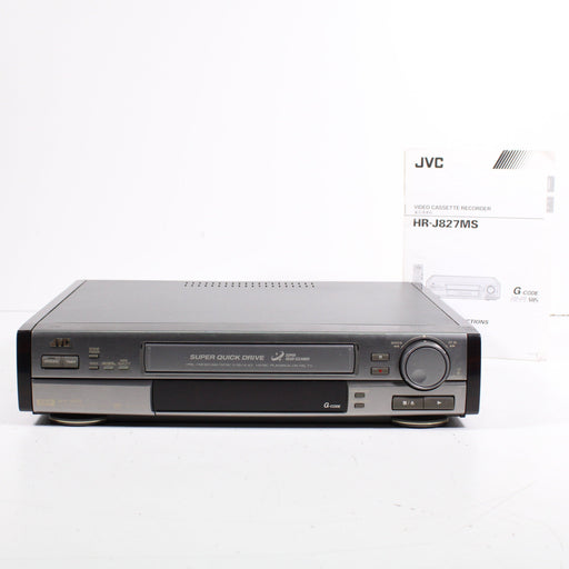 JVC HR-J827MS Super Quick Drive VCR with NTSC Playback on PAL TV-VCRs-SpenCertified-vintage-refurbished-electronics