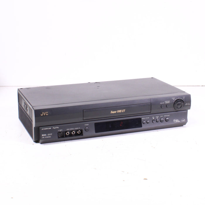 JVC HR-S3902U SVHS VCR Player and Recorder With S-Video-VCRs-SpenCertified-vintage-refurbished-electronics