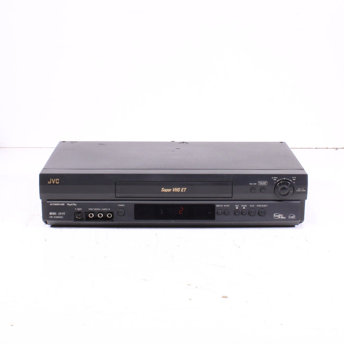 JVC HR-S3902U SVHS VCR Player and Recorder With S-Video-VCRs-SpenCertified-vintage-refurbished-electronics