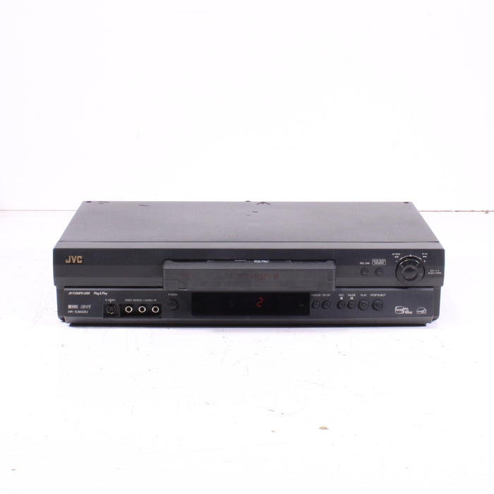 JVC HR-S3902U SVHS VCR Player and Recorder With S-Video-VCRs-SpenCertified-vintage-refurbished-electronics
