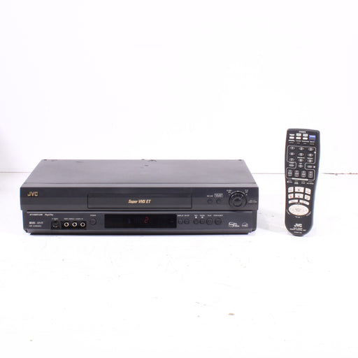 JVC HR-S3902U SVHS VCR Player and Recorder With S-Video-VCRs-SpenCertified-vintage-refurbished-electronics