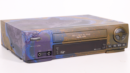 JVC HR-VP48U VCR VHS Player System 4 Head SQPB (Hydro Dipped)-VCRs-SpenCertified-vintage-refurbished-electronics