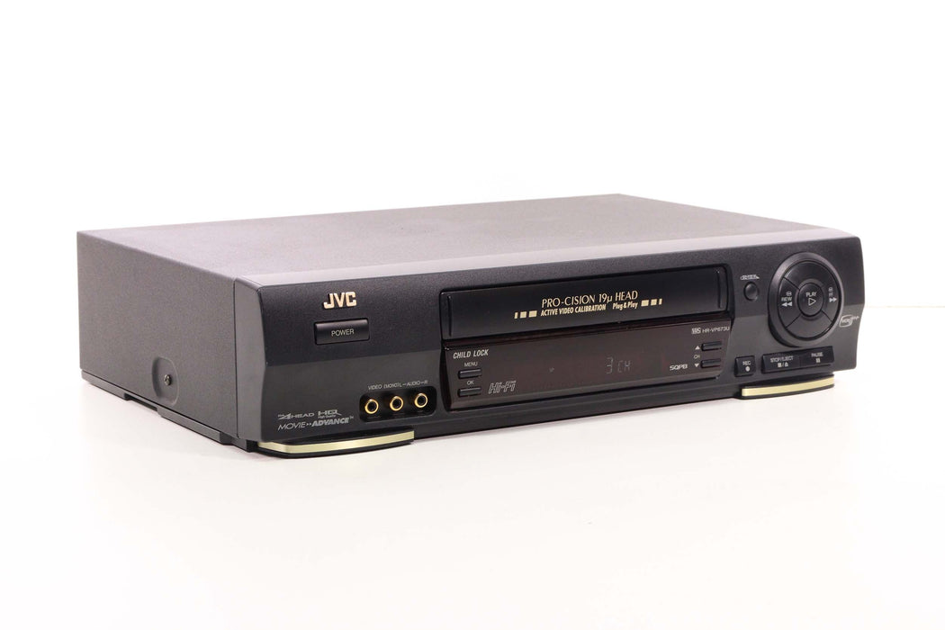 JVC HR-VP673U Video Cassette Player/Recorder (With Remote)-VCRs-SpenCertified-vintage-refurbished-electronics