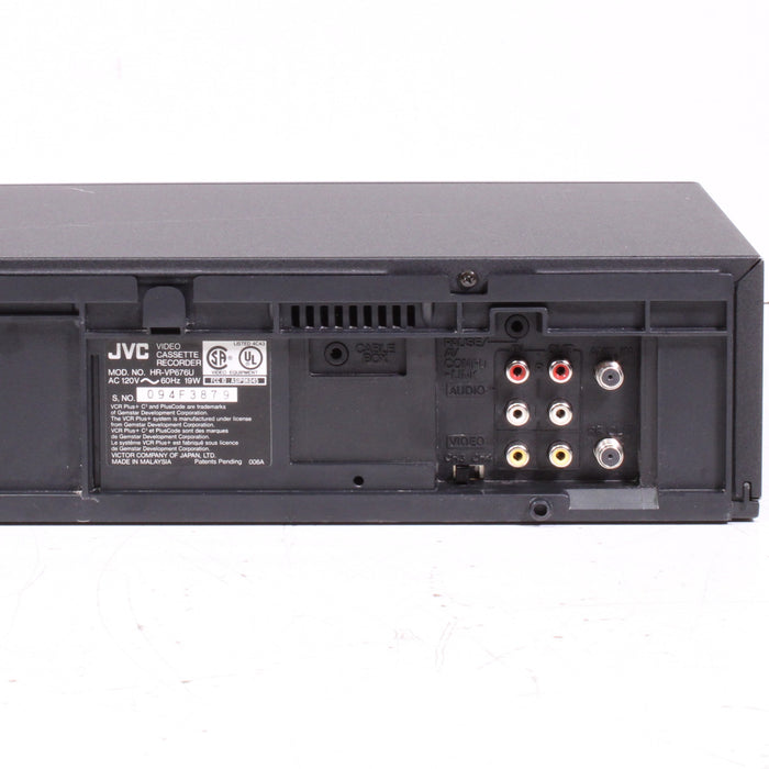 JVC HR-VP676U 4-Head Hi-Fi Stereo Super VHS VCR Recorder-VCRs-SpenCertified-vintage-refurbished-electronics