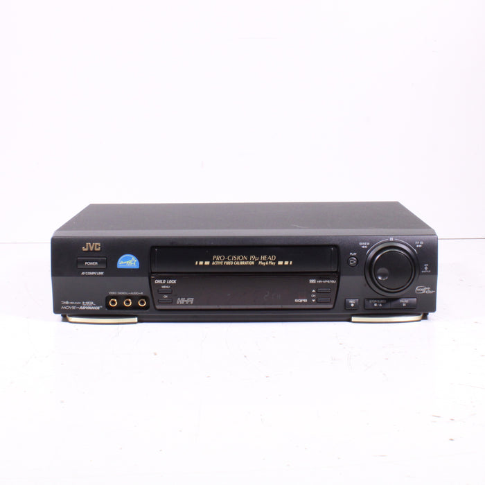 JVC HR-VP676U 4-Head Hi-Fi Stereo Super VHS VCR Recorder-VCRs-SpenCertified-vintage-refurbished-electronics