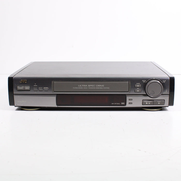 JVC HR-VP720U Ultra Spec Drive VHS Video Cassette Player Recorder-VCRs-SpenCertified-vintage-refurbished-electronics