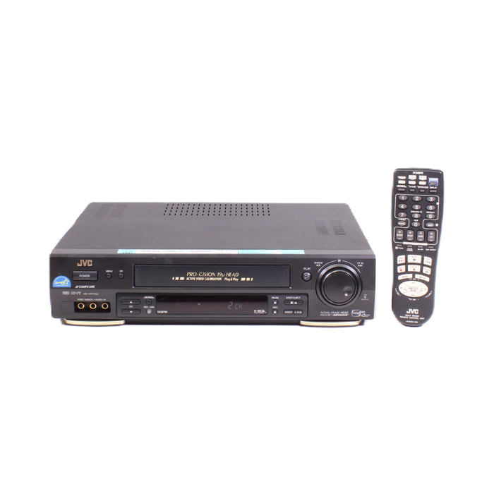 JVC HR-VP770U Hi-Fi Stereo 4-Head VHS VCR SQPB Jog/Shuttle Editing-VCRs-SpenCertified-vintage-refurbished-electronics