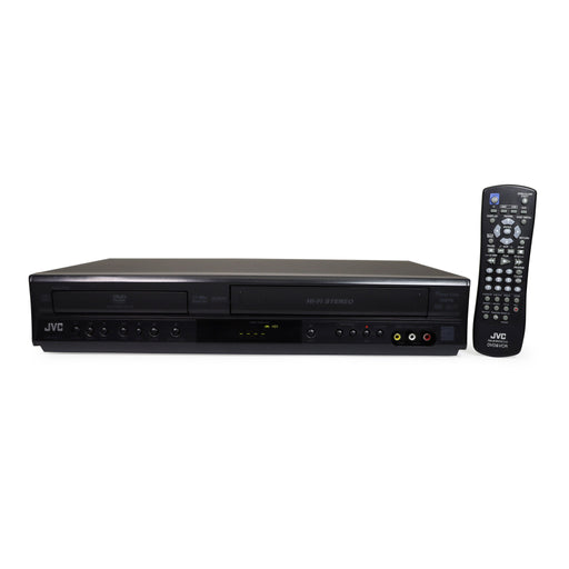 JVC HR-XVC11B DVD/VCR Combo Player with SQPB-Electronics-SpenCertified-refurbished-vintage-electonics