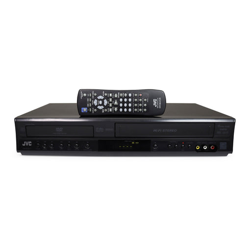 JVC HR-XVC11B DVD/VCR Combo Player with SQPB-Electronics-SpenCertified-refurbished-vintage-electonics