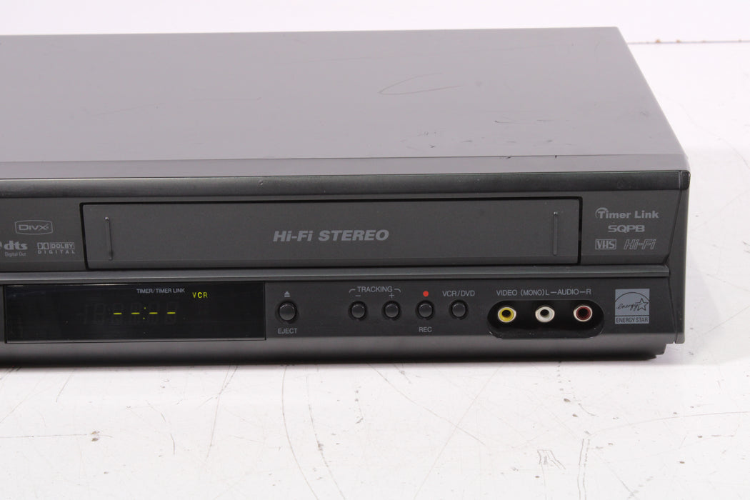 JVC HR-XVC14BU DVD/VCR Combo Player Hi-Fi Stereo (2007)-DVD & Blu-ray Players-SpenCertified-vintage-refurbished-electronics