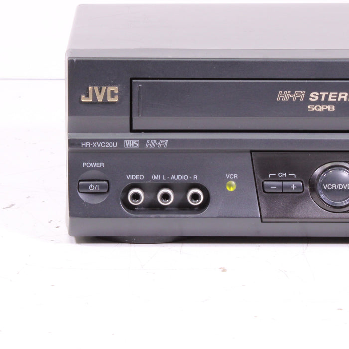 JVC HR-XVC20U DVD VHS Combo Player Recorder with Hi-Fi Stereo S-Video-VCRs-SpenCertified-vintage-refurbished-electronics