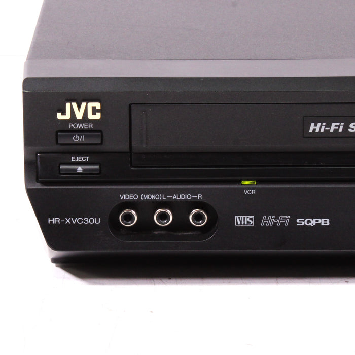 JVC HR-XVC30U DVD VCR Combo Player SVHS Playback (2003)-VCRs-SpenCertified-vintage-refurbished-electronics