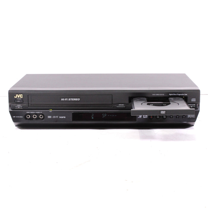JVC HR-XVC30U DVD VCR Combo Player SVHS Playback (2003)-VCRs-SpenCertified-vintage-refurbished-electronics