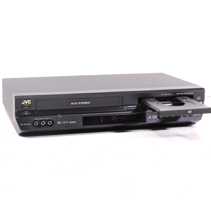 JVC HR-XVC30U DVD VCR Combo Player SVHS Playback (2003)-VCRs-SpenCertified-vintage-refurbished-electronics