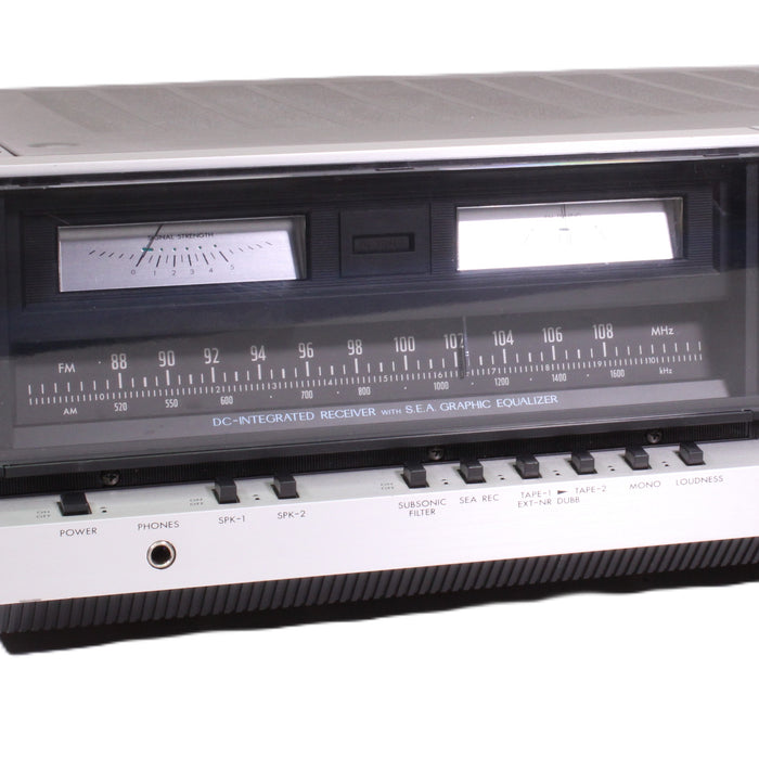 JVC JR-S201 DC Integrated AM/FM Stereo Receiver 35WPC 5-Band S.E.A. EQ-Audio & Video Receivers-SpenCertified-vintage-refurbished-electronics