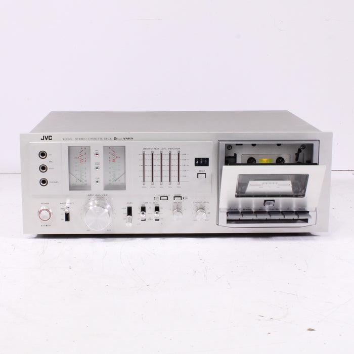 JVC KD-65 ANRS Stereo Cassette Deck (1978)-Cassette Players & Recorders-SpenCertified-vintage-refurbished-electronics