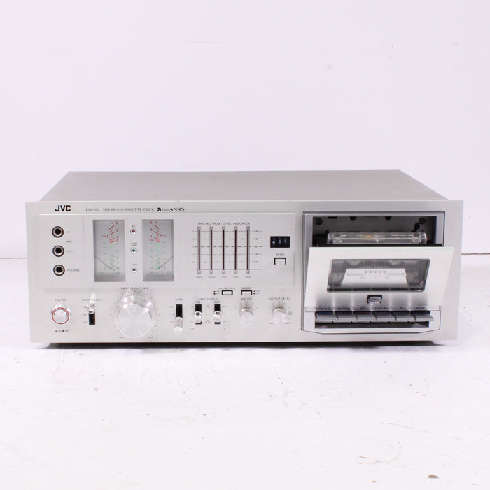 JVC KD-65 ANRS Stereo Cassette Deck (1978)-Cassette Players & Recorders-SpenCertified-vintage-refurbished-electronics