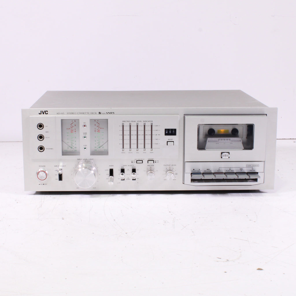 JVC KD-65 ANRS Stereo Cassette Deck (1978) — SpenCertified