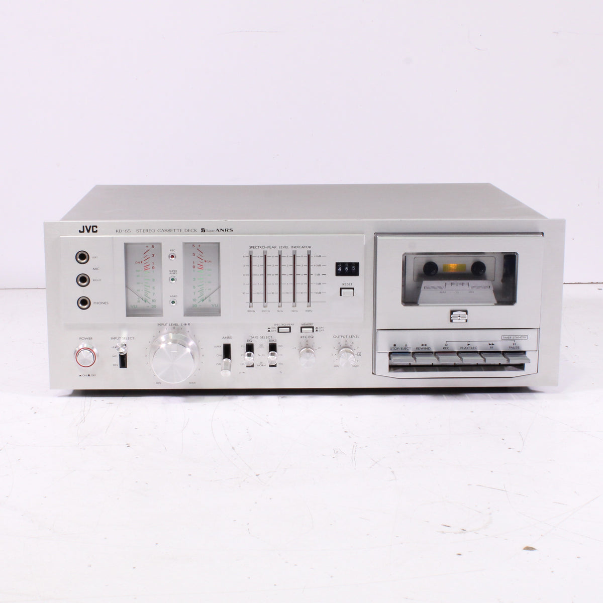 JVC KD-65 ANRS Stereo Cassette Deck (1978) — SpenCertified