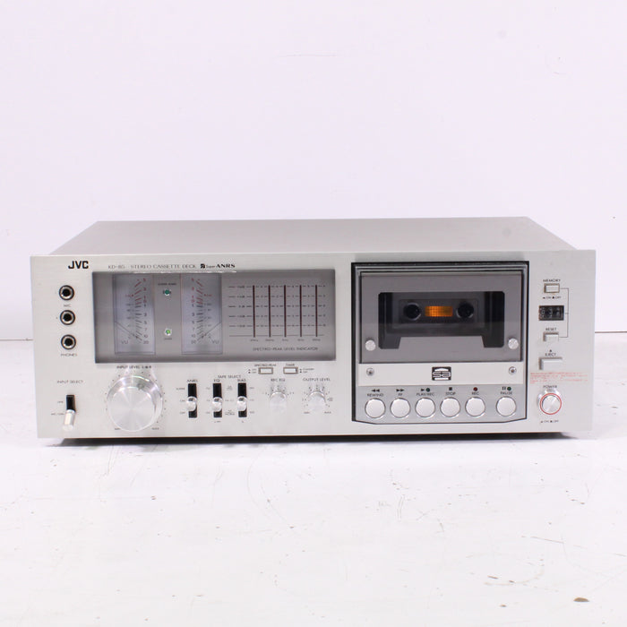 JVC KD-85 Stereo Cassette Deck (1978)-Cassette Players & Recorders-SpenCertified-vintage-refurbished-electronics