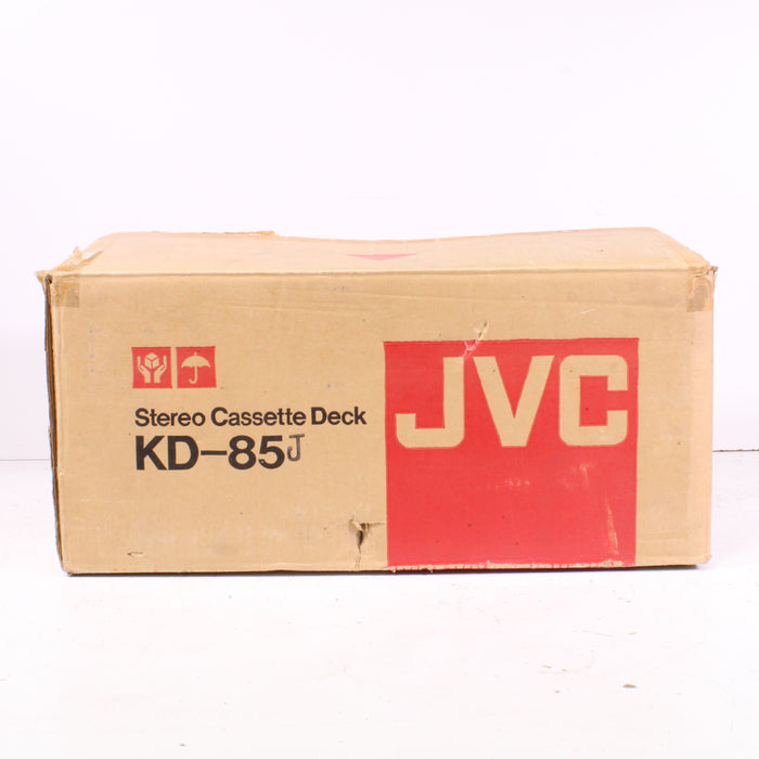 JVC KD-85 Stereo Cassette Deck (1978)-Cassette Players & Recorders-SpenCertified-vintage-refurbished-electronics