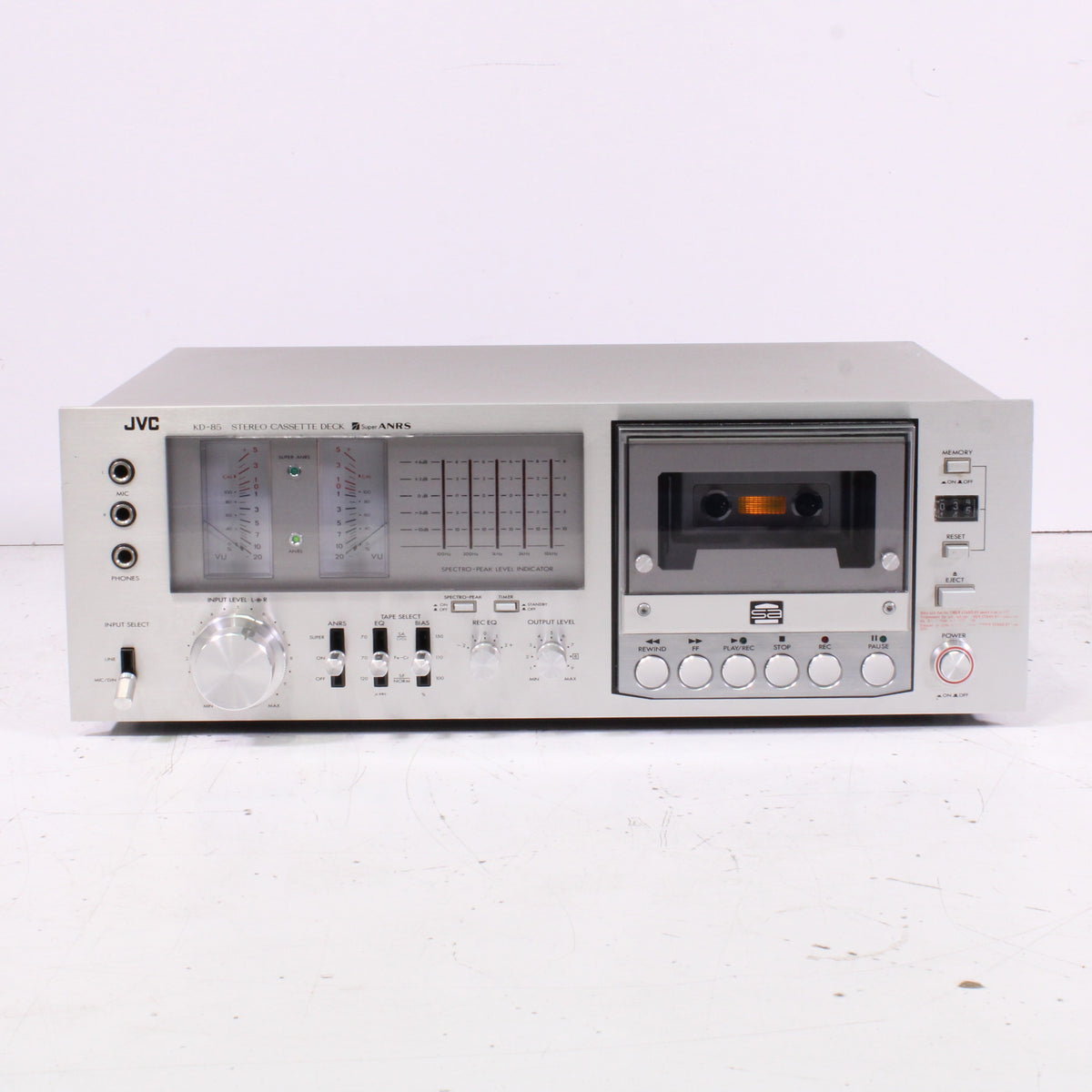 JVC KD-85 Stereo Cassette Deck (1978) — SpenCertified