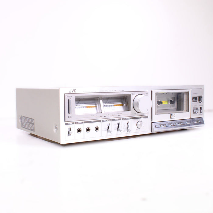 JVC KD-A55 Single Stereo Cassette Deck Super ANRS NR (1980)-Cassette Players & Recorders-SpenCertified-vintage-refurbished-electronics