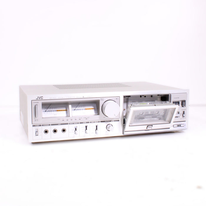 JVC KD-A55 Single Stereo Cassette Deck Super ANRS NR (1980)-Cassette Players & Recorders-SpenCertified-vintage-refurbished-electronics