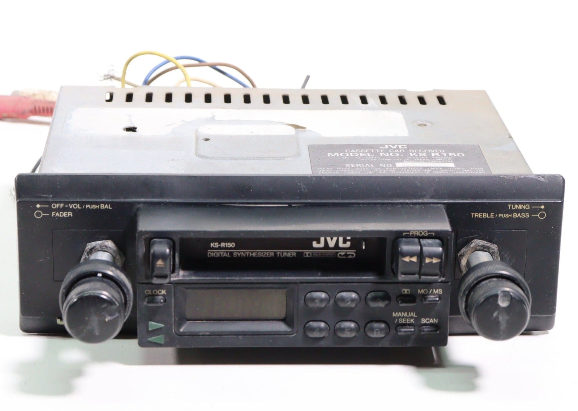 Jvc Ks Rx147 JVC KS-R150 Cassette Car Receiver and Radio — SpenCertified