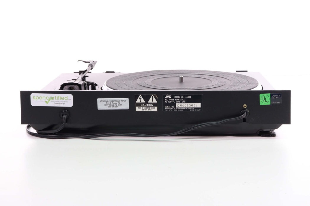 JVC L-A90B Auto-Return Belt Drive Turntable System (Missing Cartridge)-Turntables & Record Players-SpenCertified-vintage-refurbished-electronics