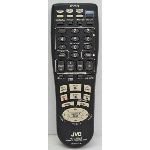 JVC LP20303-014 VCR Shuttle Plus Multi Brand Remote Control HR-S3500U-Remote-SpenCertified-vintage-refurbished-electronics
