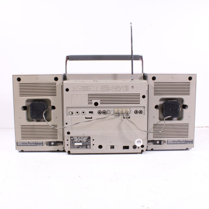 JVC PC-200JW Portable AM/FM Radio Stereo Cassette Boombox-Radios-SpenCertified-vintage-refurbished-electronics