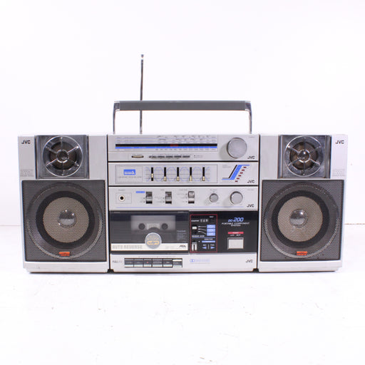 JVC PC-200JW Portable AM/FM Radio Stereo Cassette Boombox-Radios-SpenCertified-vintage-refurbished-electronics