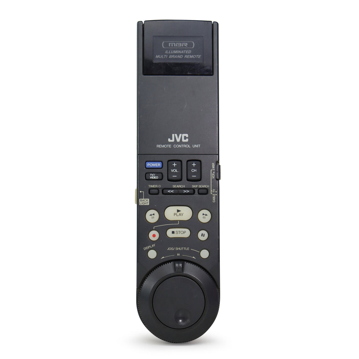 JVC PQ11525 Remote Control for VCR HR-S7100U — SpenCertified