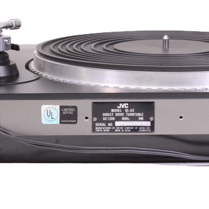 JVC QL-A2 Quartz-Locked Direct Drive Turntable Record Player System-Turntables & Record Players-SpenCertified-vintage-refurbished-electronics