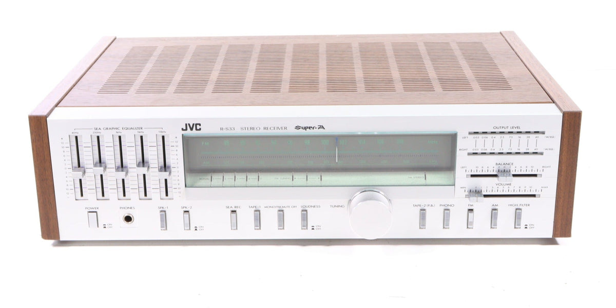JVC R-S33 Vintage Stereo Receiver Made in Japan — SpenCertified
