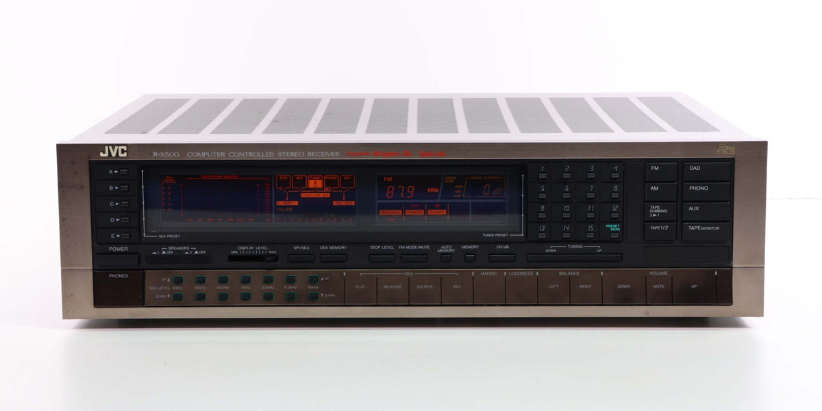 JVC R-X500 Computer Controlled Stereo Receiver — SpenCertified