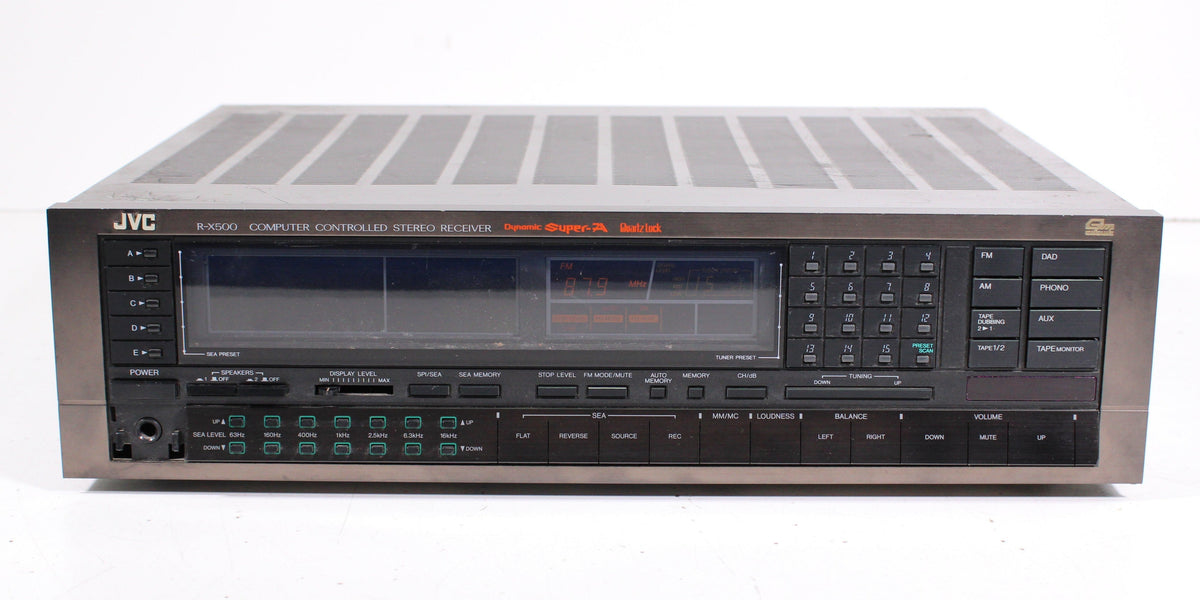 JVC R-X500 Computer Controlled Stereo Receiver (HAS ISSUES) — SpenCertified
