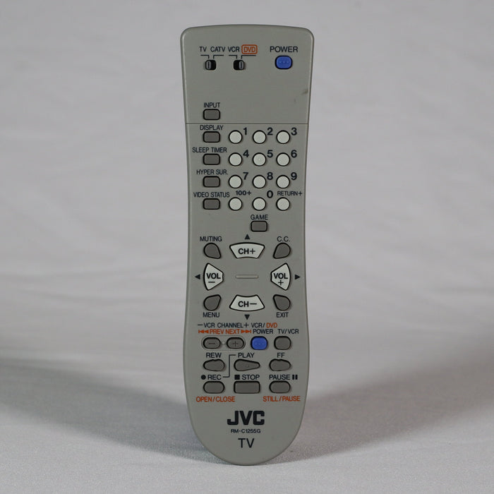 JVC RM-C1255G Remote Control for JVC AV-27CF35-Remote-SpenCertified-refurbished-vintage-electonics