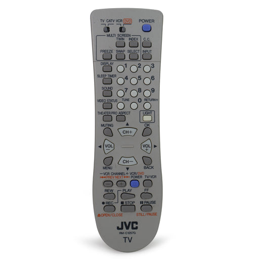 JVC RM-C1257G Remote Control for TV Model AV-30W575 and More-Remote-SpenCertified-vintage-refurbished-electronics