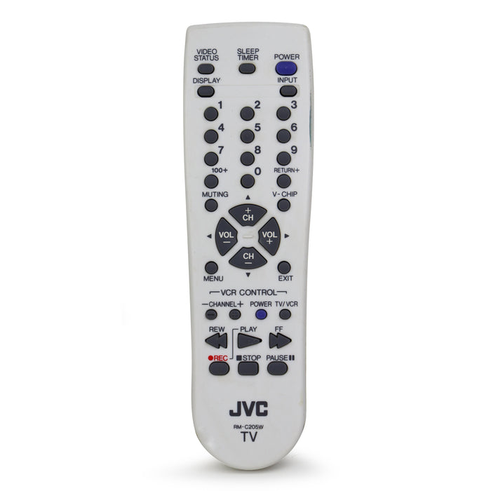 JVC RM-C205W Remote Control for TV Model AV20321 and More-Remote-SpenCertified-refurbished-vintage-electonics