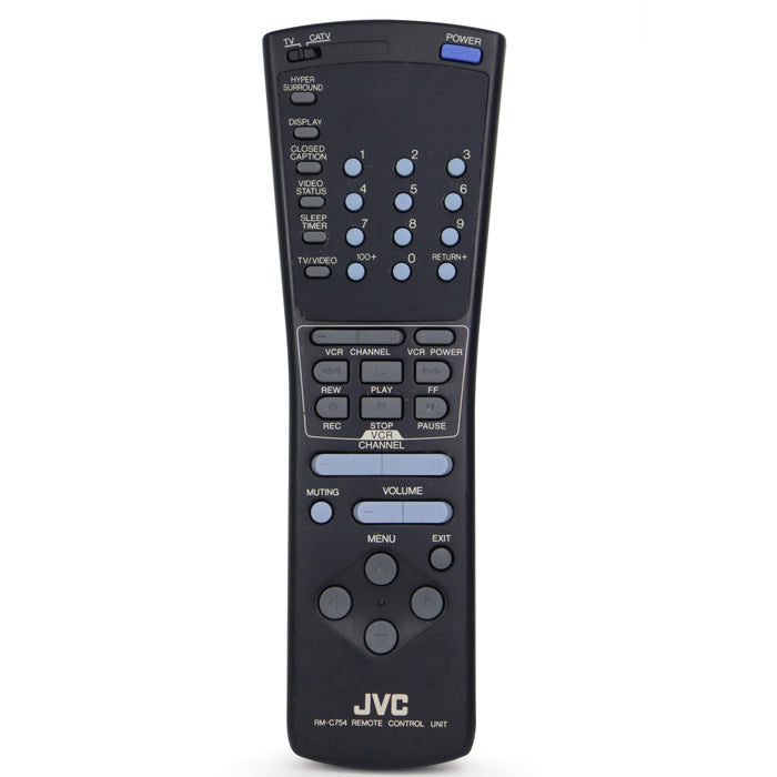 JVC RM-C754 Remote Control for TV Model AV27900 and More-Remote-SpenCertified-refurbished-vintage-electonics