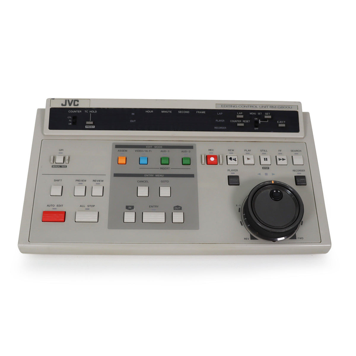 JVC RM-G800U Wired Editing Remote Control for VCR SR-S365U and More ...